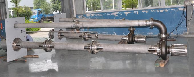 Pompe centrifuge submergée industrielle verticale de roue à aubes en laiton résistante avec la garantie de 1 an