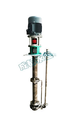Pompe submersible verticale chimique, pompe à hautes températures d'acide sulfurique fournisseur