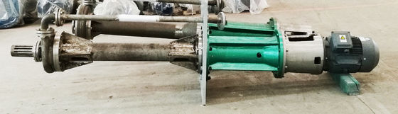 Acide fort vertical submergé et alcali de pompe centrifuge d'étape unique résistants fournisseur