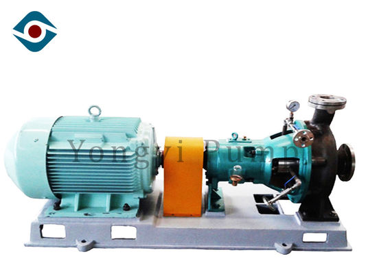 Rendement élevé de pompe résistante chimique centrifuge horizontale fermée de roues à aubes pour des usines de sucre fournisseur