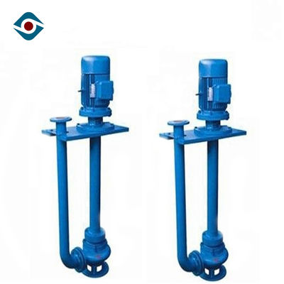 Pompe d'extraction résistante bleue de sable de pompe d'axe vertical avec la plaque de maintien fournisseur