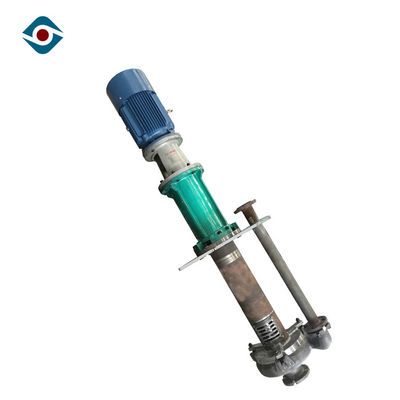 Pompe d'extraction résistante bleue de sable de pompe d'axe vertical avec la plaque de maintien fournisseur